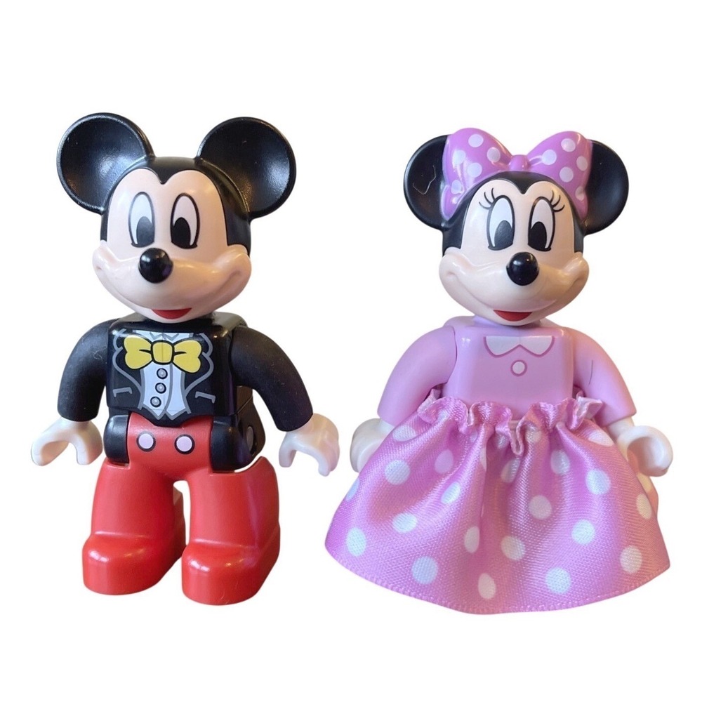 Lego Duplo toy Disney Minnie And Mickey Mouse Figures  Replacement